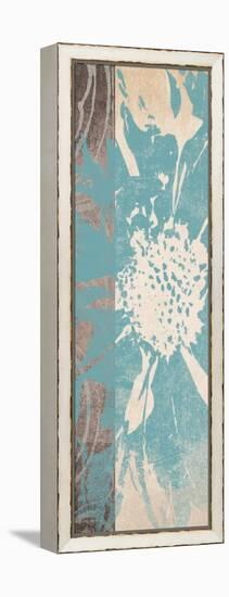 Flower Panel 1-Alonza Saunders-Framed Stretched Canvas