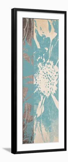 Flower Panel 1-Alonza Saunders-Framed Art Print