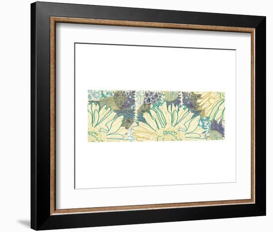 Flower Panel I-Erin Clark-Framed Art Print