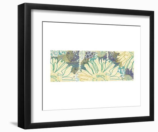 Flower Panel I-Erin Clark-Framed Art Print