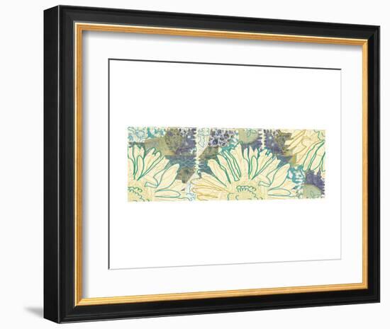 Flower Panel I-Erin Clark-Framed Art Print