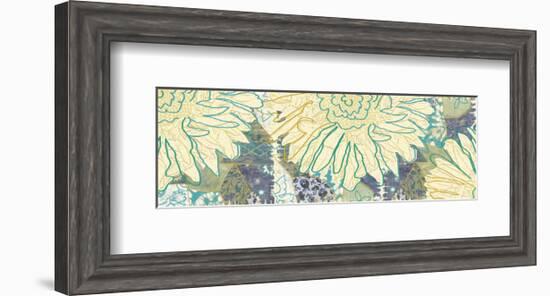 Flower Panel II-Erin Clark-Framed Art Print