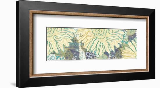 Flower Panel II-Erin Clark-Framed Art Print