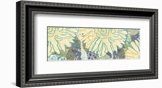 Flower Panel II-Erin Clark-Framed Art Print