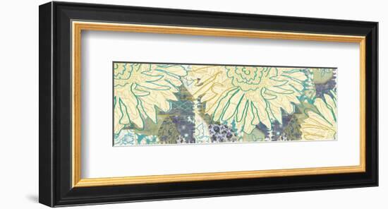 Flower Panel II-Erin Clark-Framed Art Print