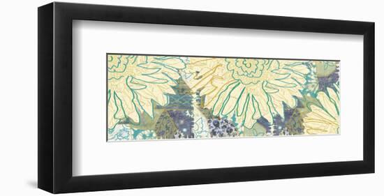 Flower Panel II-Erin Clark-Framed Art Print