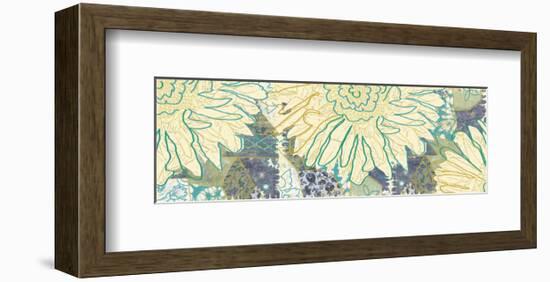 Flower Panel II-Erin Clark-Framed Art Print