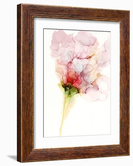 Flower Passion I-Jennifer Goldberger-Framed Art Print