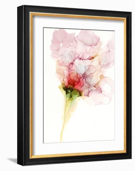 Flower Passion I-Jennifer Goldberger-Framed Art Print