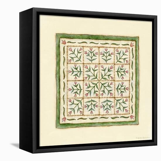 Flower Patchwork-Robin Betterley-Framed Premier Image Canvas