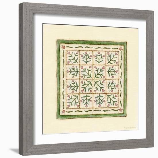 Flower Patchwork-Robin Betterley-Framed Giclee Print