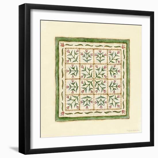 Flower Patchwork-Robin Betterley-Framed Giclee Print