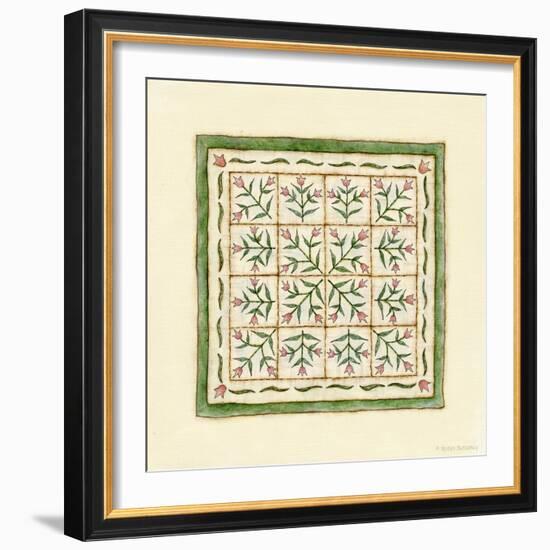 Flower Patchwork-Robin Betterley-Framed Giclee Print