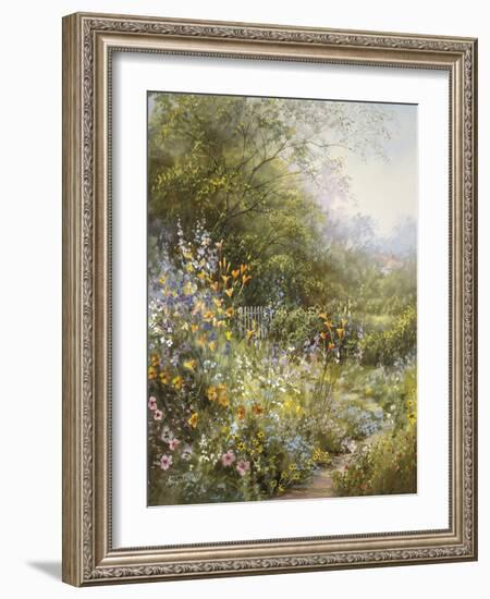 Flower Path-Hilary Scoffield-Framed Giclee Print