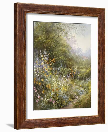 Flower Path-Hilary Scoffield-Framed Giclee Print