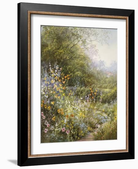 Flower Path-Hilary Scoffield-Framed Giclee Print