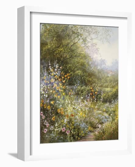 Flower Path-Hilary Scoffield-Framed Giclee Print