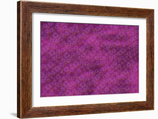 Flower Pattern in Pink-Ikuko Kowada-Framed Giclee Print