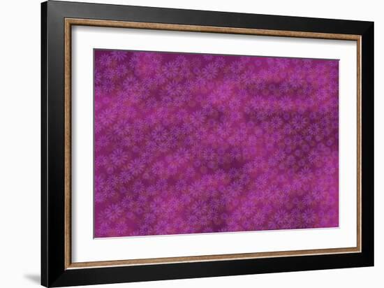 Flower Pattern in Pink-Ikuko Kowada-Framed Giclee Print