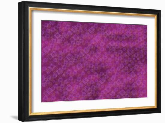 Flower Pattern in Pink-Ikuko Kowada-Framed Giclee Print