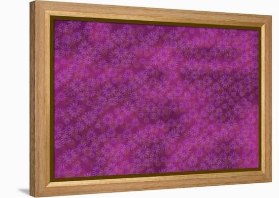 Flower Pattern in Pink-Ikuko Kowada-Framed Premier Image Canvas