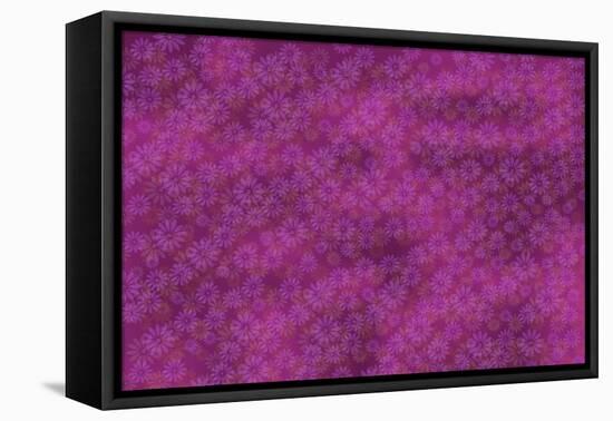 Flower Pattern in Pink-Ikuko Kowada-Framed Premier Image Canvas