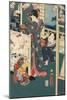Flower Performance-Toyohara Kunichika-Mounted Giclee Print