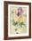 Flower Piece with Iris, Laburnum, and Geranium, 1880-Edouard Manet-Framed Premium Giclee Print