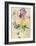 Flower Piece with Iris, Laburnum, and Geranium, 1880-Edouard Manet-Framed Premium Giclee Print