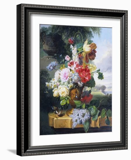 Flower-Piece-John Wainwright-Framed Giclee Print