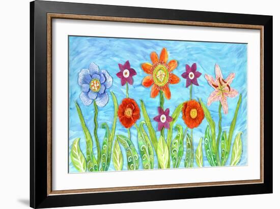 Flower Play I-Kaeli Smith-Framed Art Print