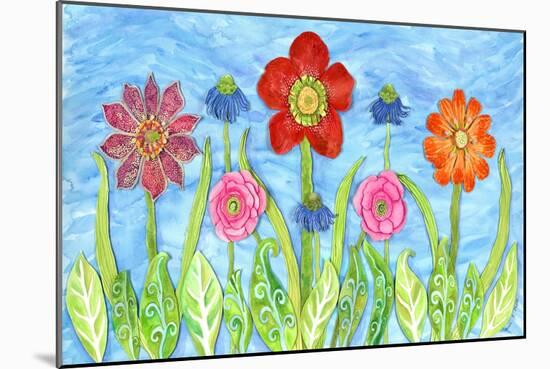 Flower Play II-Kaeli Smith-Mounted Art Print