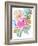 Flower Posy I-Karen Fields-Framed Art Print