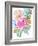 Flower Posy I-Karen Fields-Framed Art Print