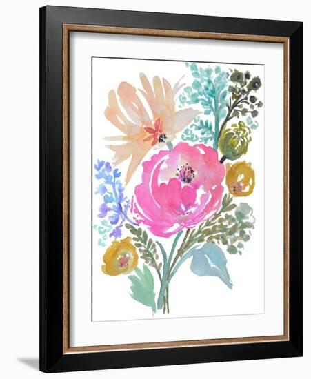 Flower Posy I-Karen Fields-Framed Art Print