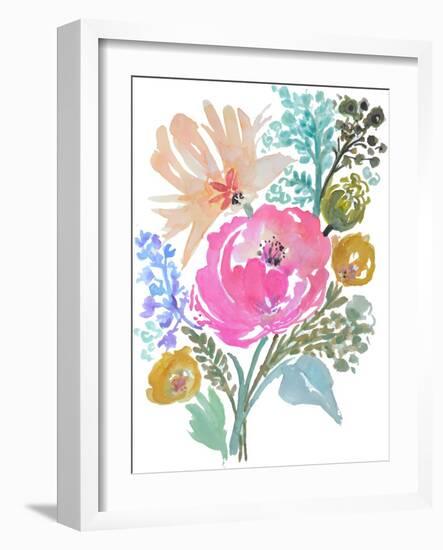 Flower Posy I-Karen Fields-Framed Art Print