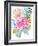 Flower Posy I-Karen Fields-Framed Art Print