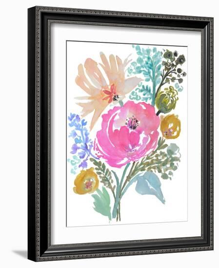 Flower Posy I-Karen Fields-Framed Art Print