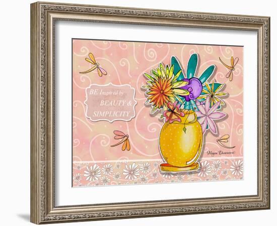 Flower Pot 1-Megan Aroon Duncanson-Framed Giclee Print