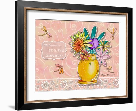 Flower Pot 1-Megan Aroon Duncanson-Framed Giclee Print