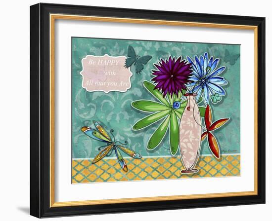 Flower Pot 3-Megan Aroon Duncanson-Framed Giclee Print