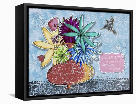 Flower Pot 4-Megan Aroon Duncanson-Framed Premier Image Canvas