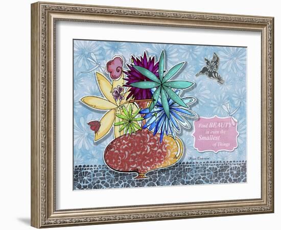 Flower Pot 4-Megan Aroon Duncanson-Framed Giclee Print