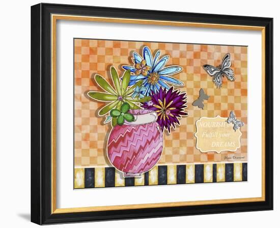 Flower Pot 7-Megan Aroon Duncanson-Framed Giclee Print