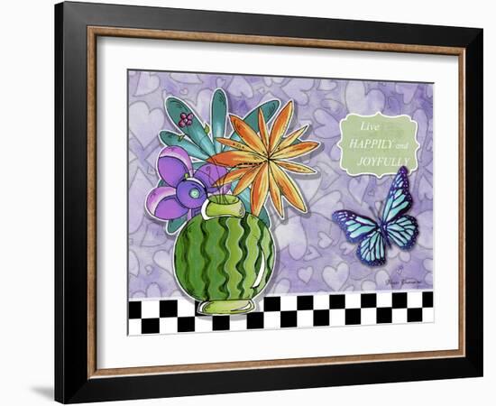 Flower Pot 9-Megan Aroon Duncanson-Framed Giclee Print