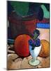 Flower Pot and Fruit-Paula Modersohn-Becker-Mounted Art Print