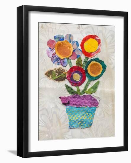 Flower Pot I-Elizabeth St. Hilaire-Framed Art Print