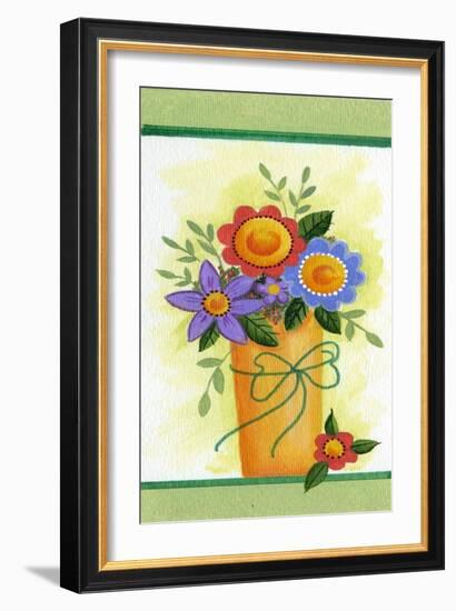 Flower Pot-Beverly Johnston-Framed Giclee Print