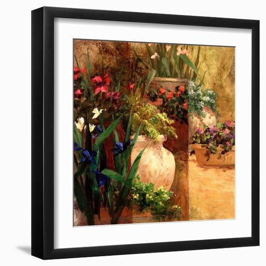 Flower Pots Right-Art Fronckowiak-Framed Art Print