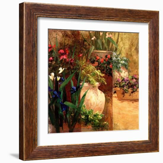 Flower Pots Right-Art Fronckowiak-Framed Art Print